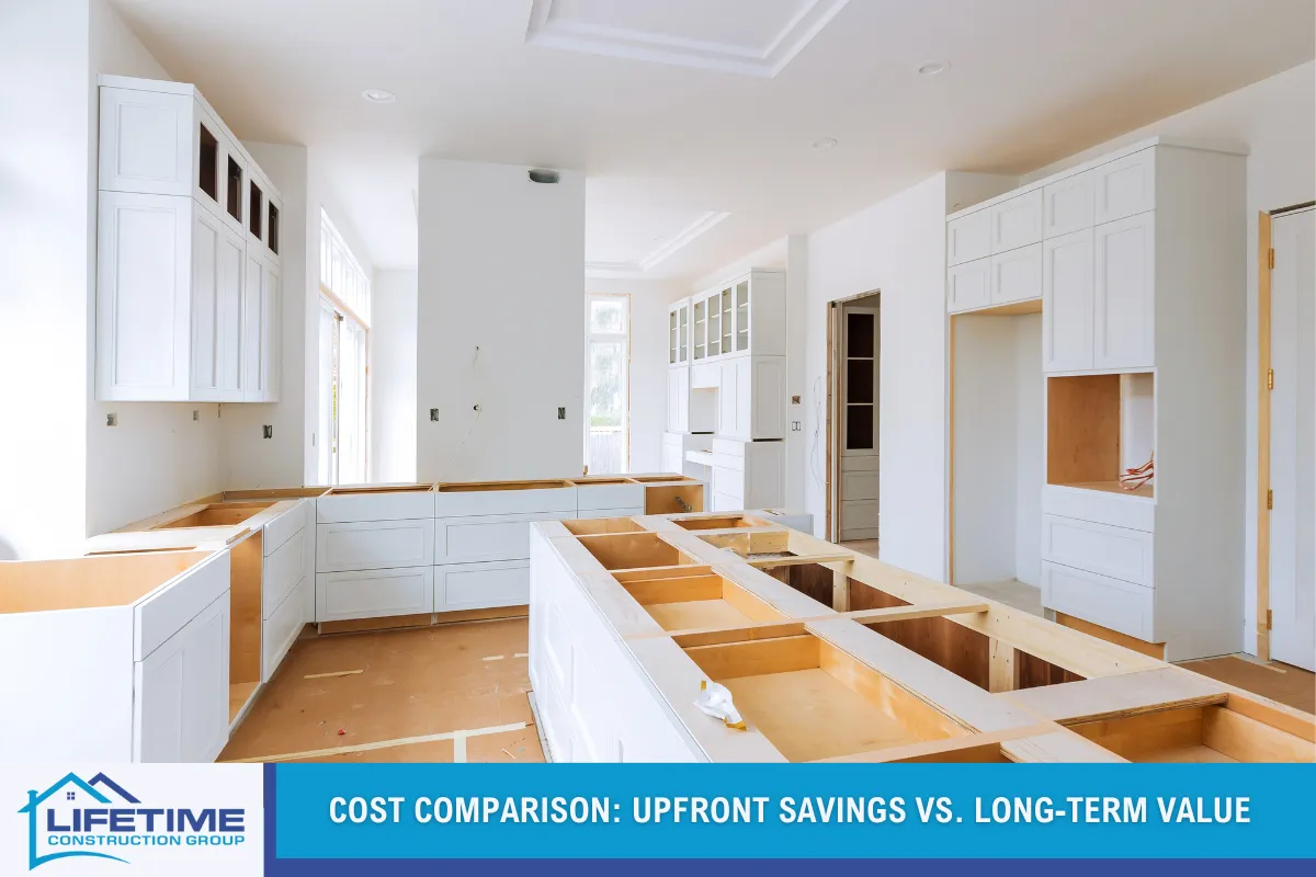 Cost Comparison: Upfront Savings vs. Long-Term Value