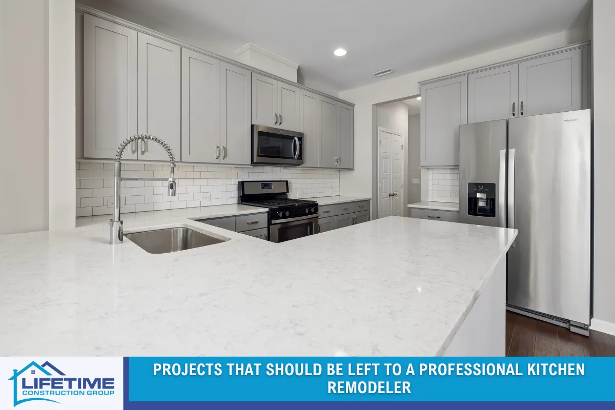 Projects That Should Be Left to a Professional Kitchen Remodeler
