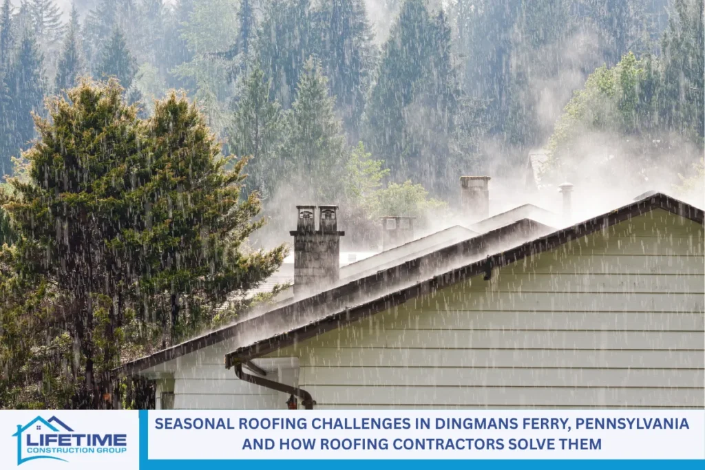 Seasonal Roofing Challenges in Dingmans Ferry, Pennsylvania, and How Roofing Contractors Solve Them