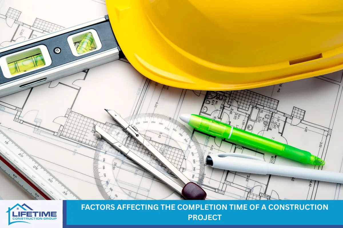 Factors Affecting the Completion Time of a Construction Project