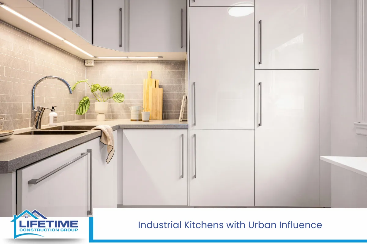 Industrial Kitchens with Urban Influence