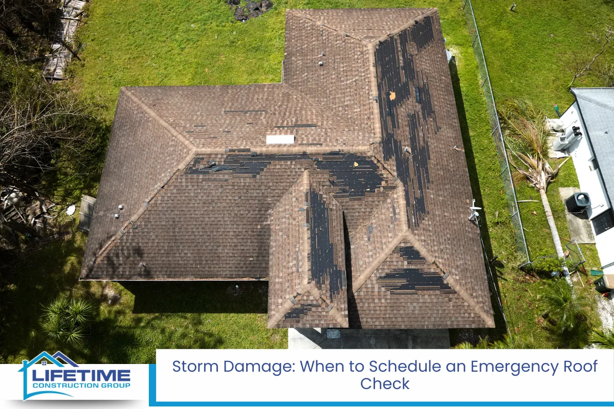 Storm Damage When to Schedule an Emergency Roof Check