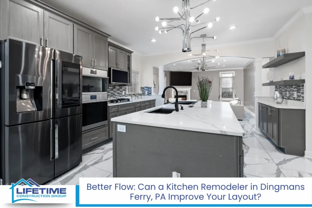 Better Flow Can a Kitchen Remodeler in Dingmans Ferry, PA Improve Your Layout
