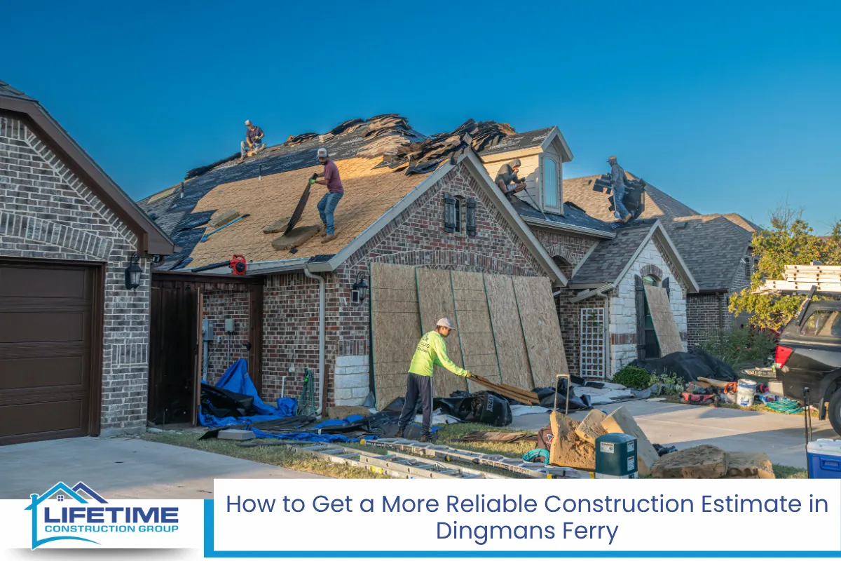 How to Get a More Reliable Construction Estimate in Dingmans Ferry