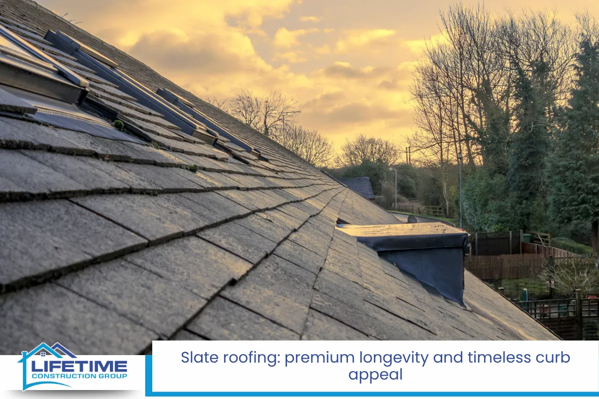 Slate roofing premium longevity and timeless curb appeal