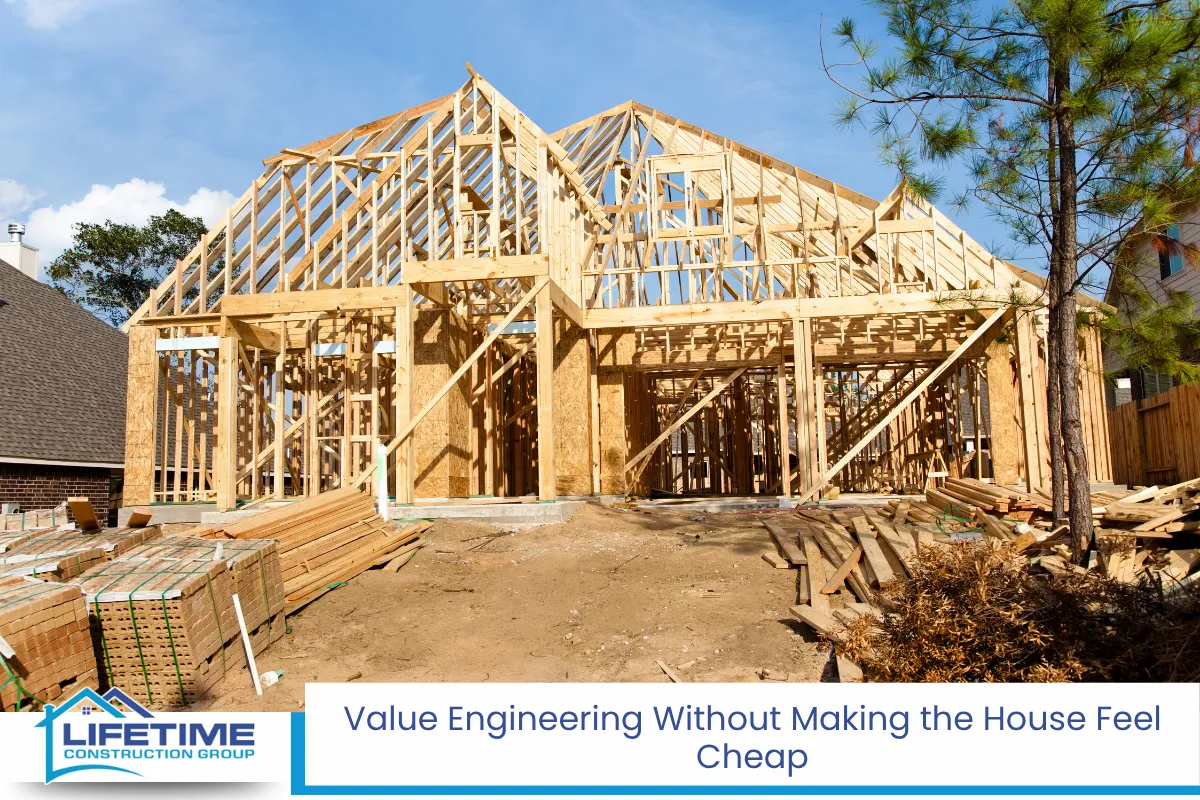 Value Engineering Without Making the House Feel Cheap